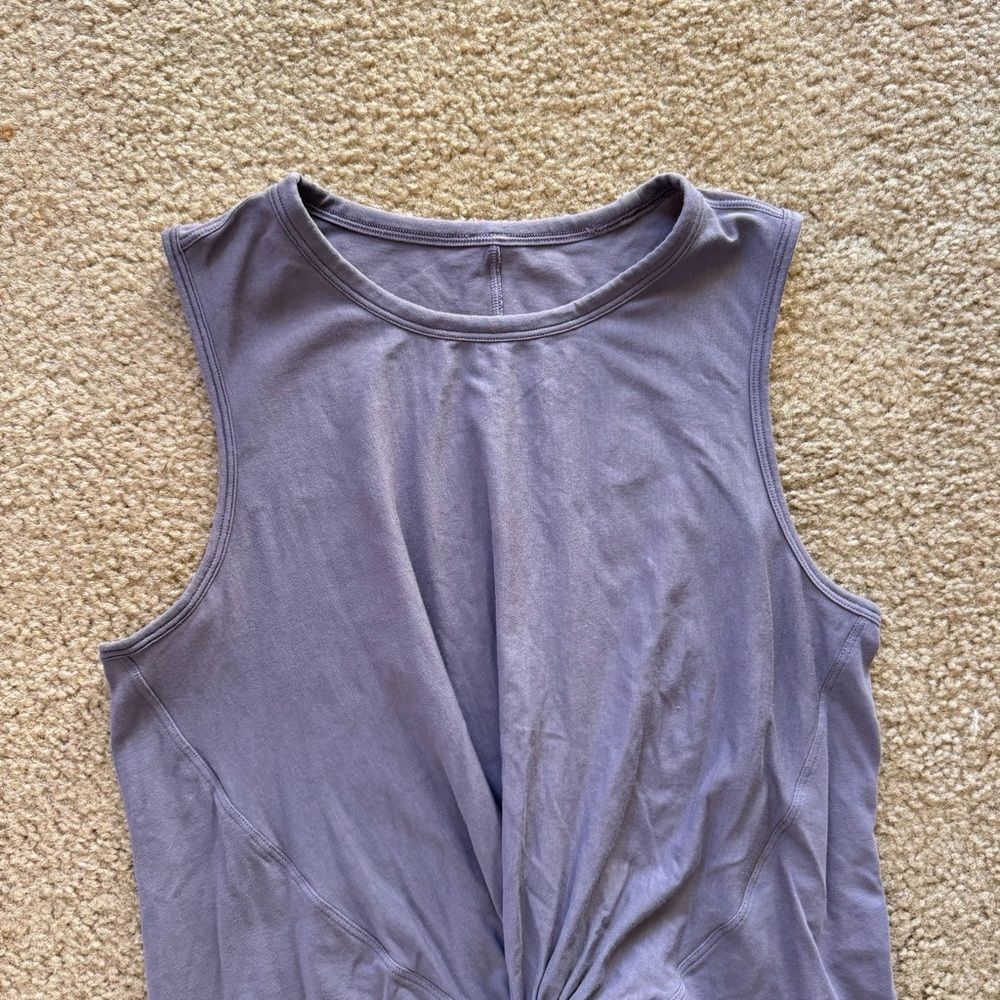 Lululemon Crescent Tank Graphite Purple 6 - Picture 5 of 9